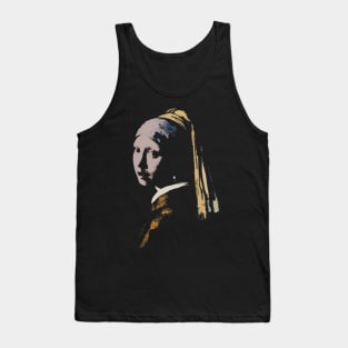 Girl with a pearl earring Tank Top